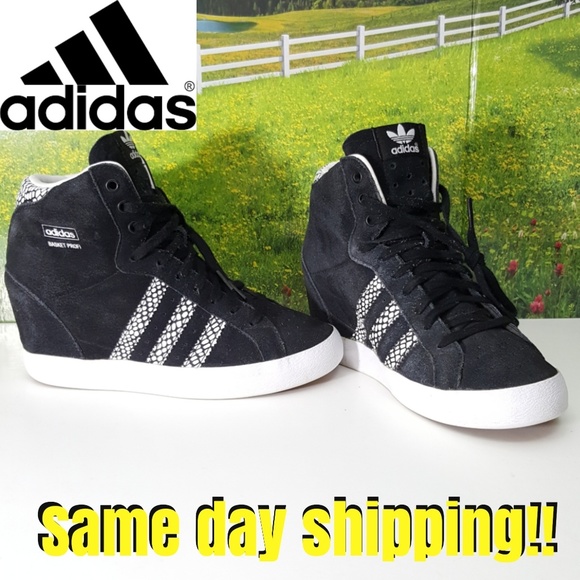 adidas basket profi hidden wedge sneaker